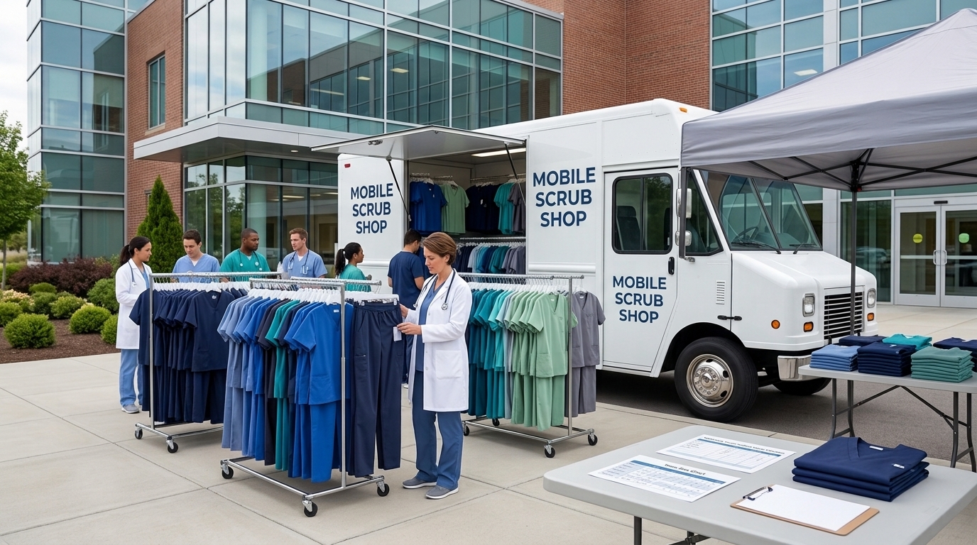 Mobile Scrub Stores and Onsite Fittings for Busy Healthcare Teams