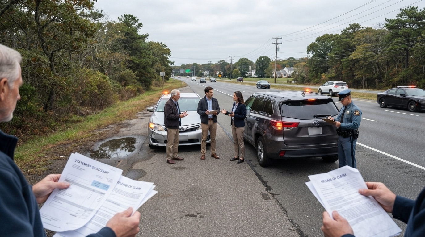 What to Do After a Car Accident on Long Island